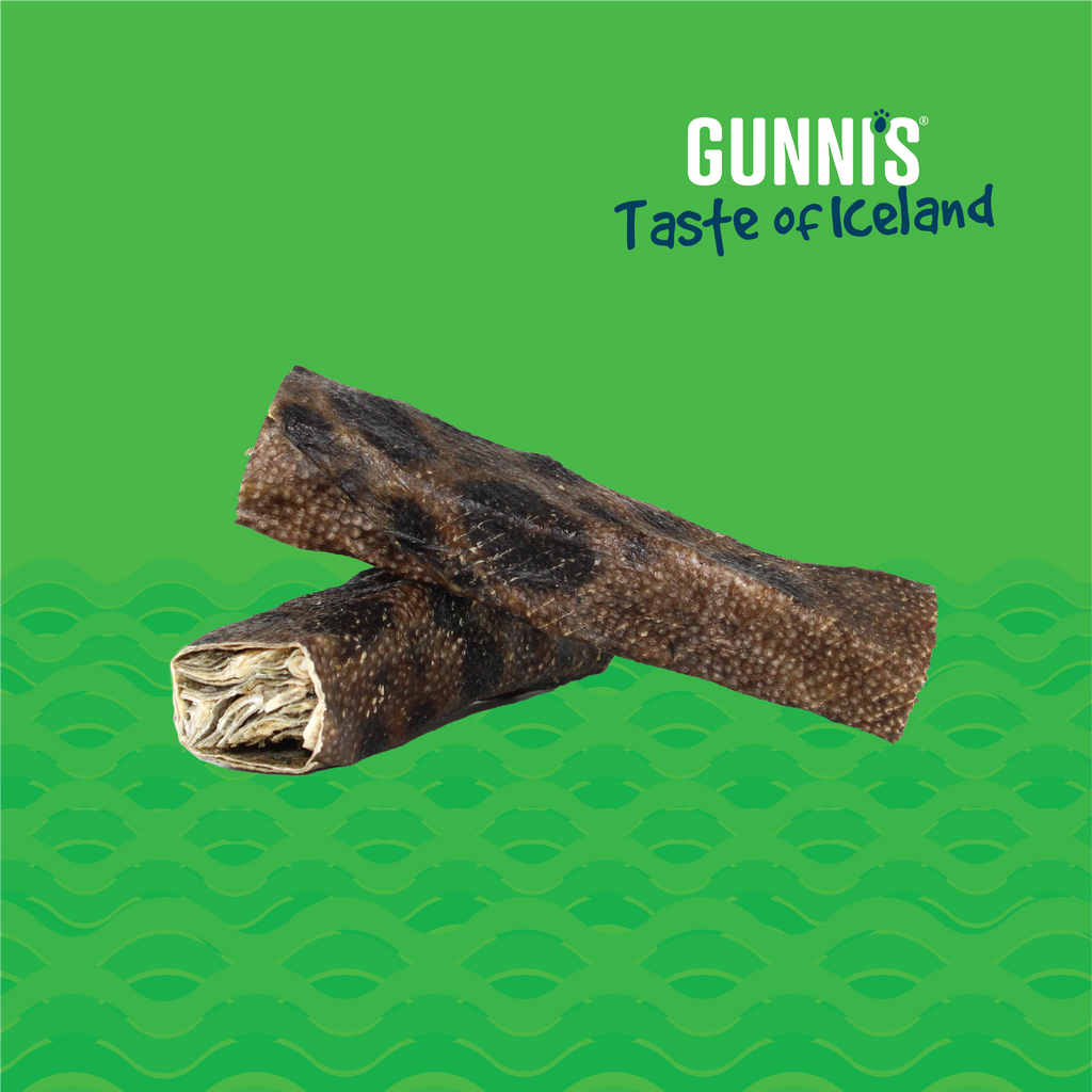 8" WOLFFISH SKIN CHEWY