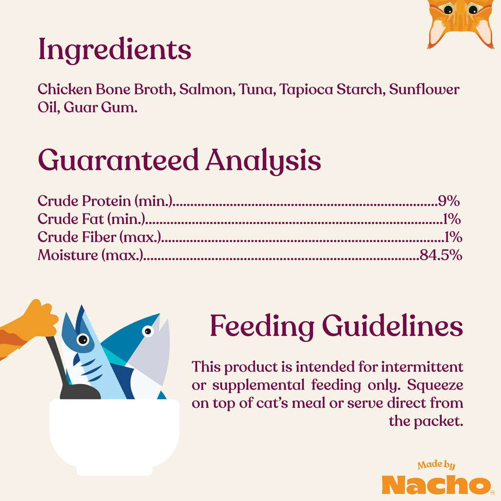 Lickable Mousse Treats Salmon & Tuna Recipe