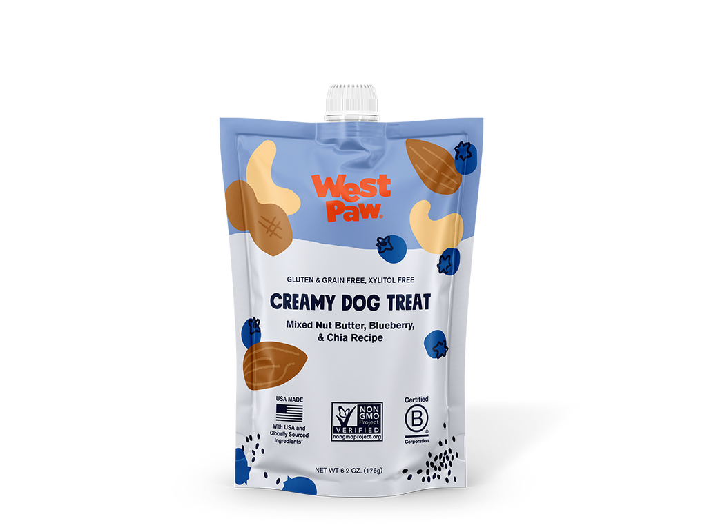 Nut Butter, Blueberry & Chia Seed Creamy Treats