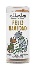 Polkadog Holiday Mini Tube: Sweet Potato and Beef 2.5oz