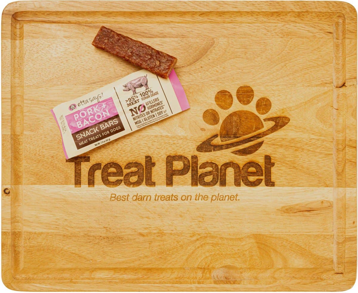 Etta Says! Meat Snack Bar Pork + Bacon Dog Chew 1.5oz