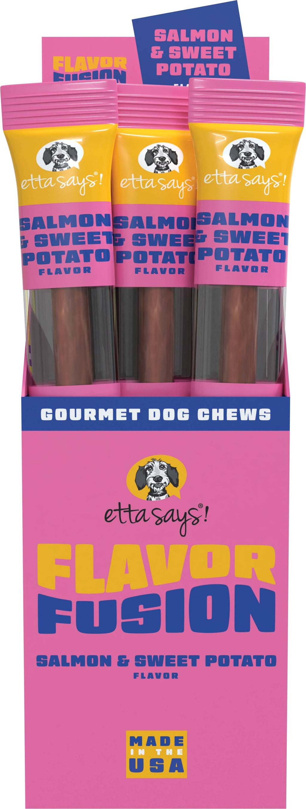 Etta Says! Flavor Fusion Chew Salmon & Sweet Potato 1.5oz