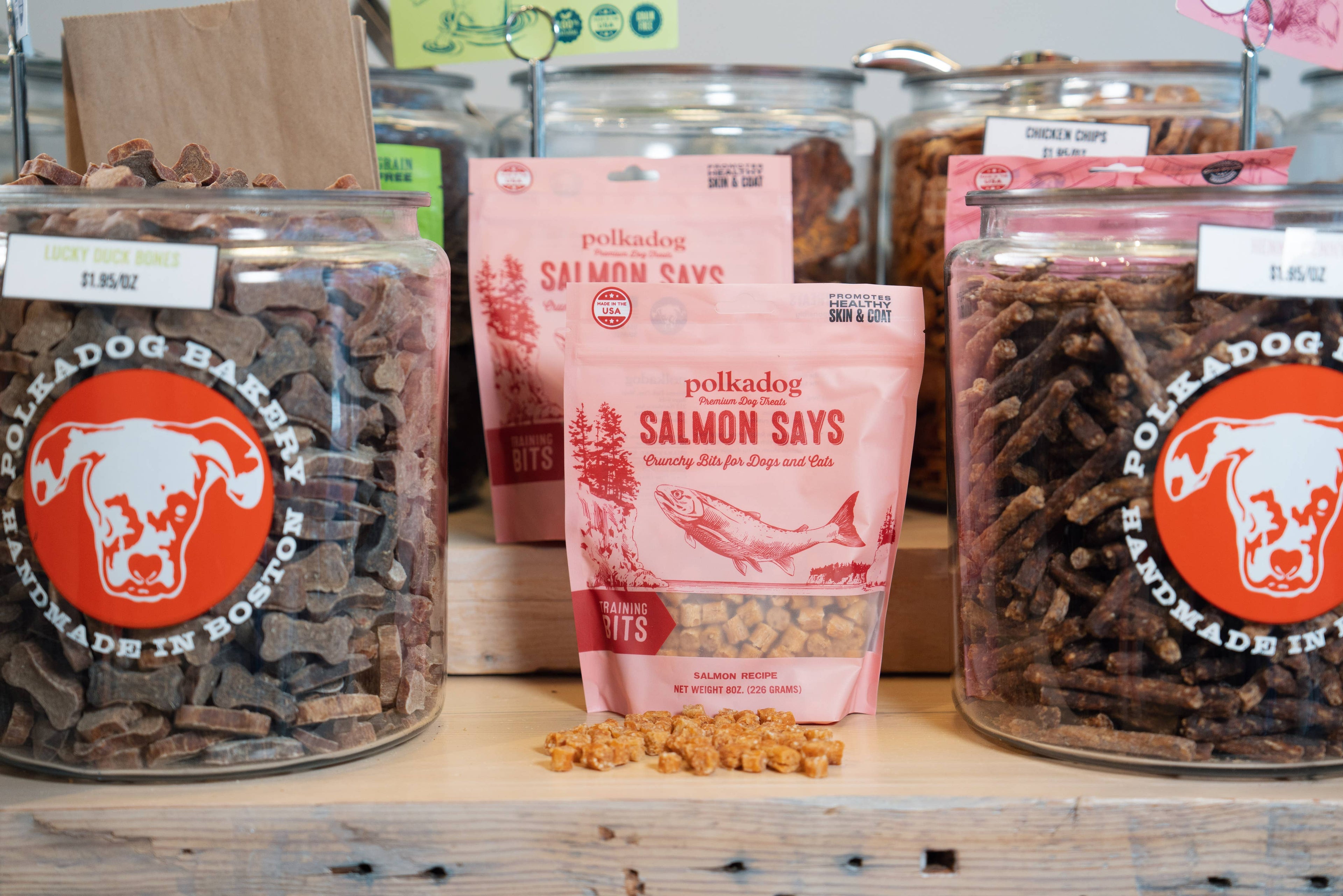 Salmon Says Training Bits - 7oz Bag