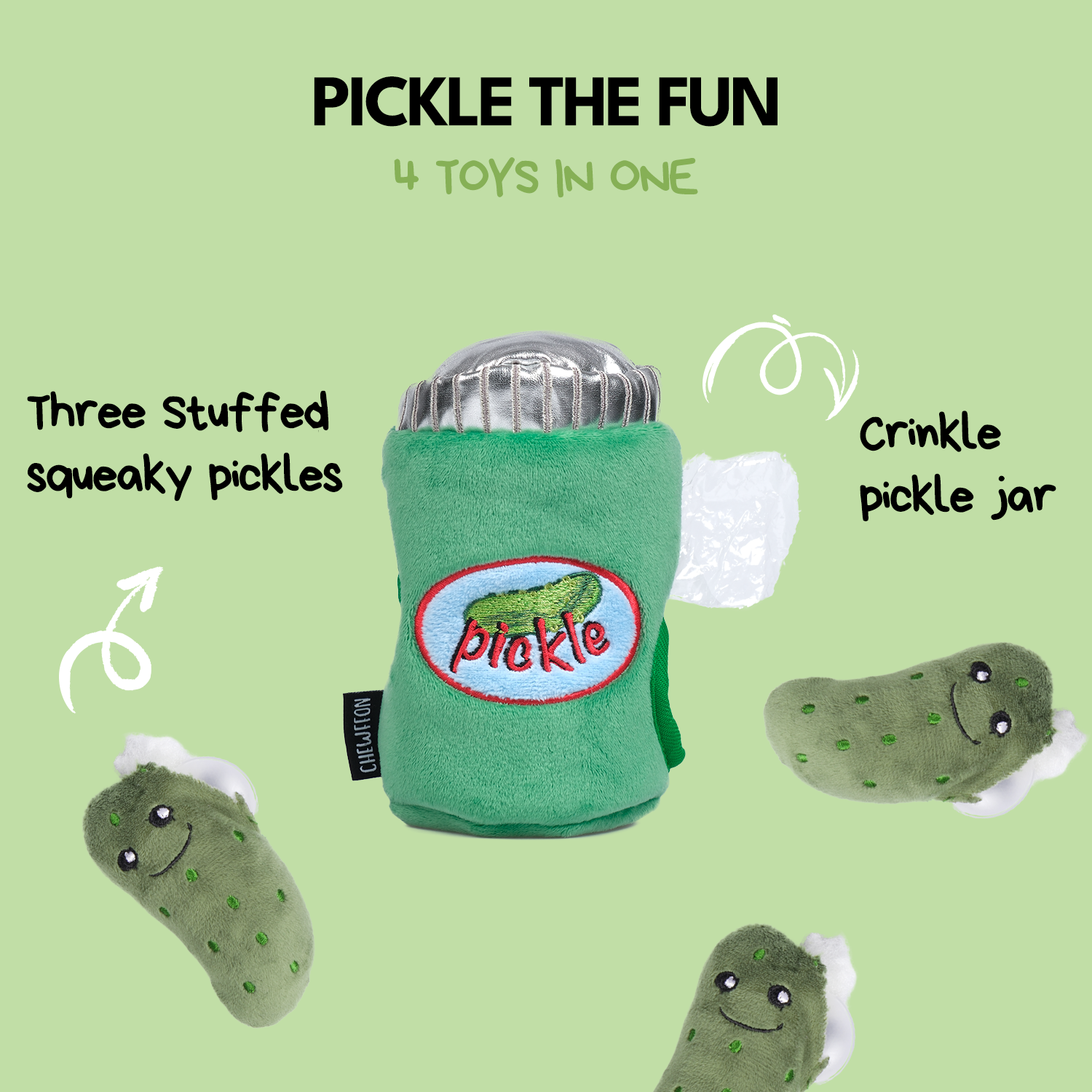 Pickle Jar Hide & Seek Toy