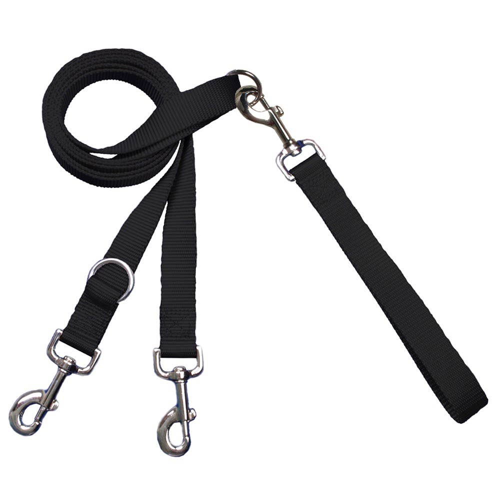 Euro Dog Leash for Freedom No-Pull Dog Harness: Turquoise / 1 inch