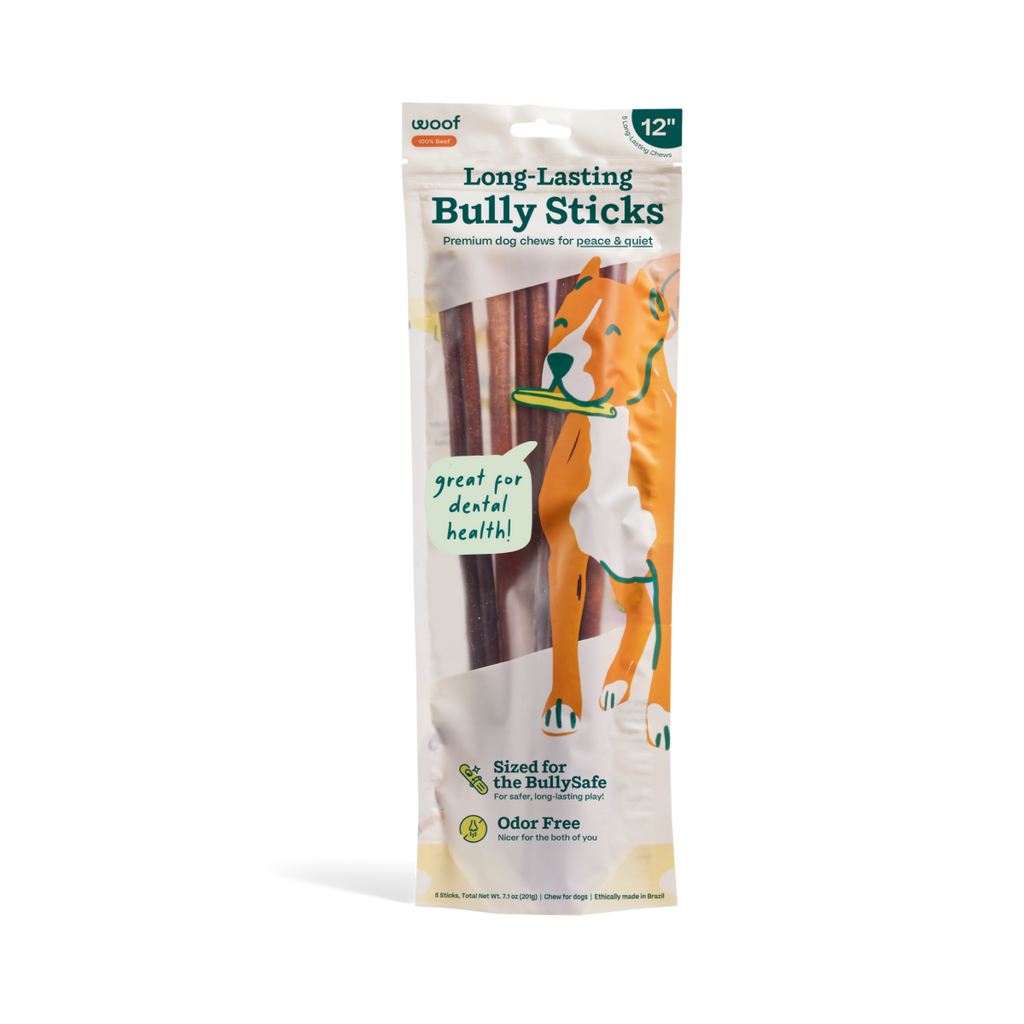 BullySafe Chews - BullySticks: Beef / 6-inch 5 pack