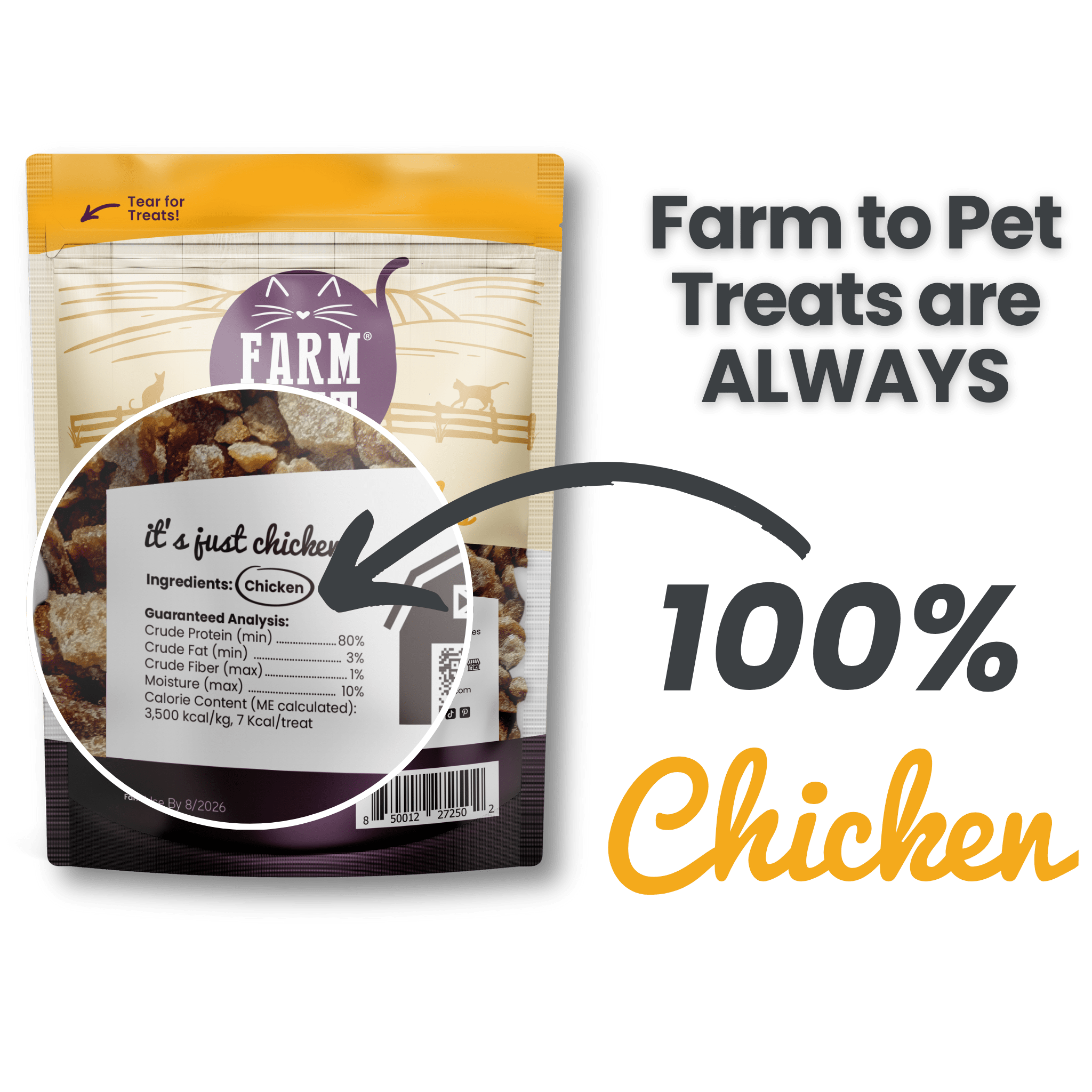 Chicken Crumbles Cat Treats