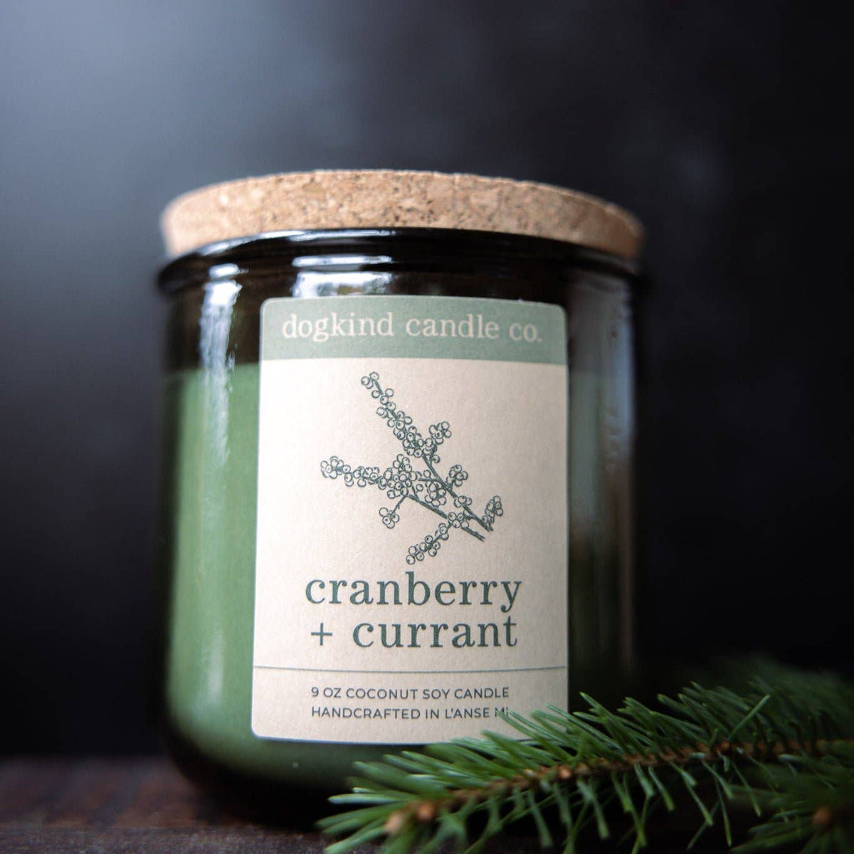 Cranberry + Currant Candle | pet-safe non-toxic