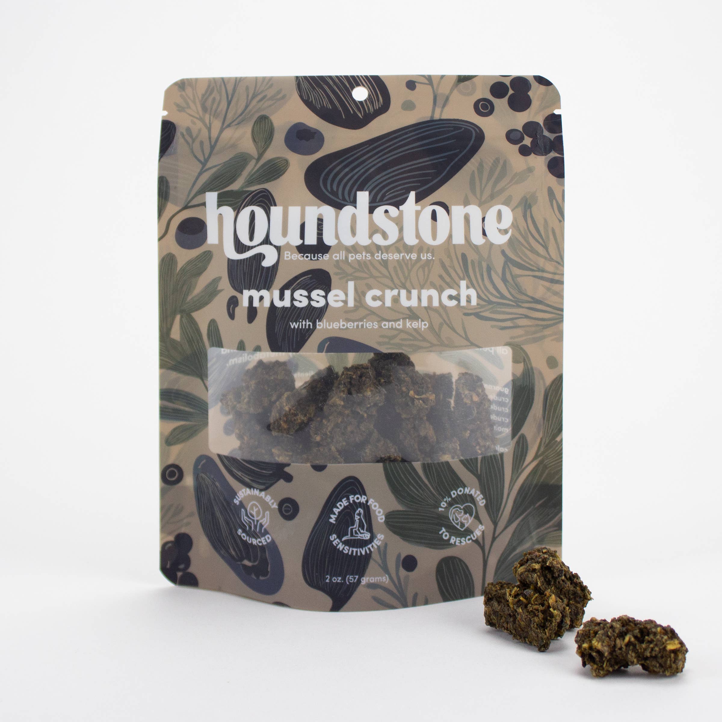 Houndstone Freeze-Dried Mussel Munch