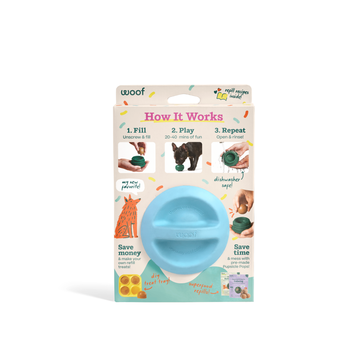 Party Pupsicle: Blue / Small