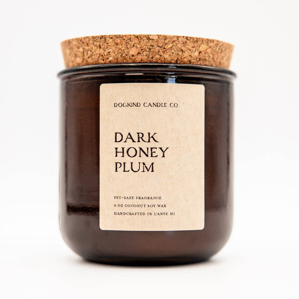 Dark Honey Plum Candle | pet-safe non-toxic