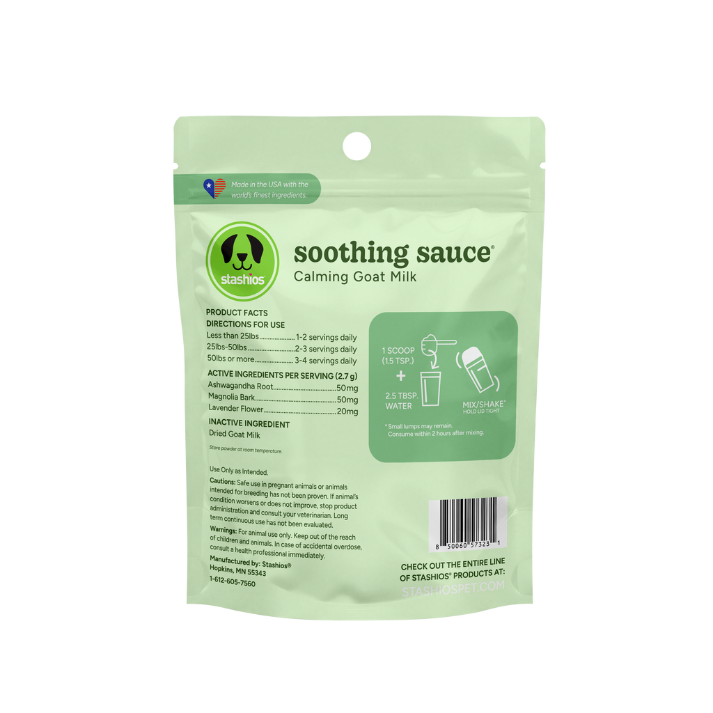 Soothing Sauce®, Goat Milk/Calming, 3oz Bulk Bag