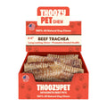 ThoozyPet USA-Sourced Beef Trachea Dog Chews 4-6"