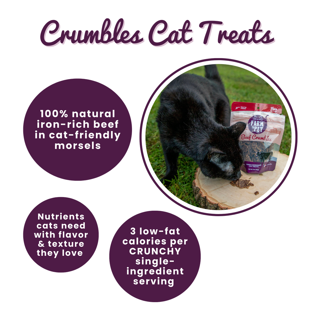 Beef Crumbles Cat Treats