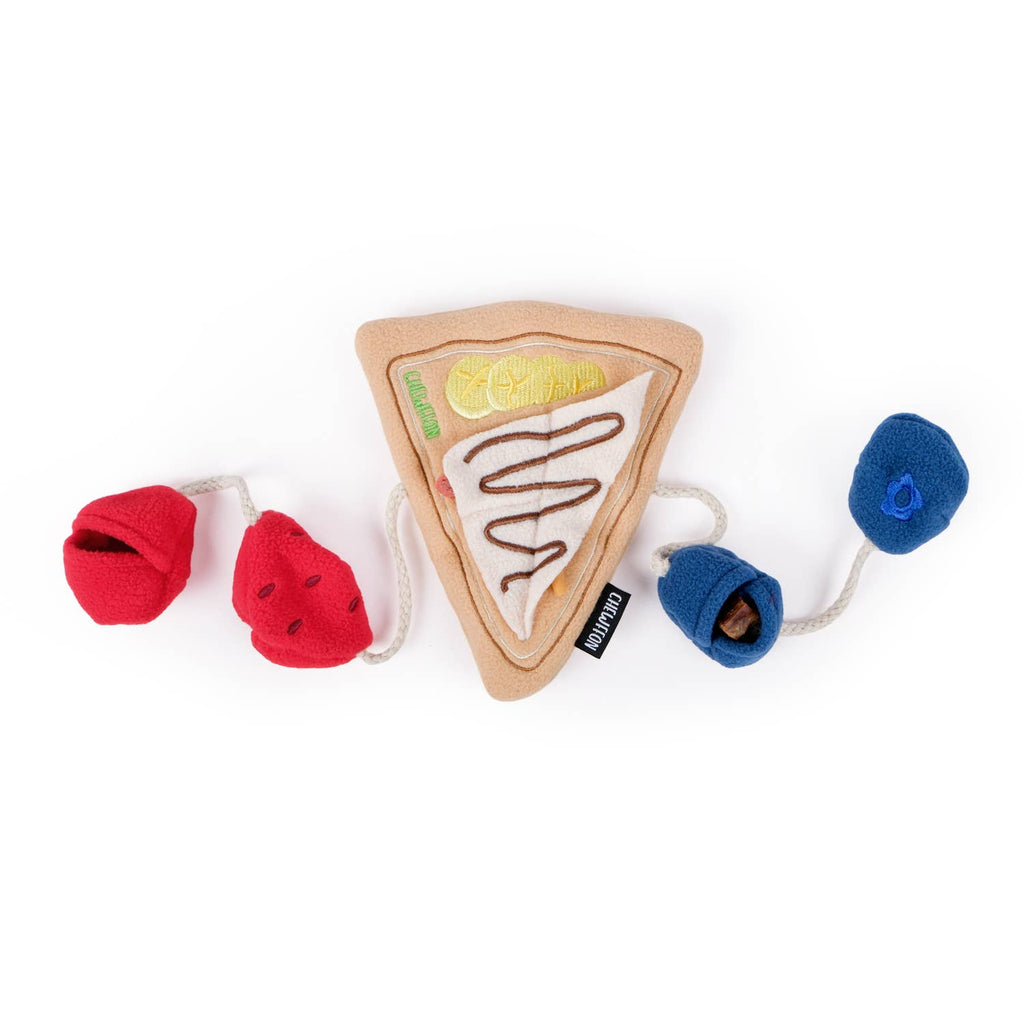 Crepe Snuffle & Treat Puzzle Toy