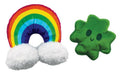 Puppy Charms St. Patrick's Day Plush Dog Toy