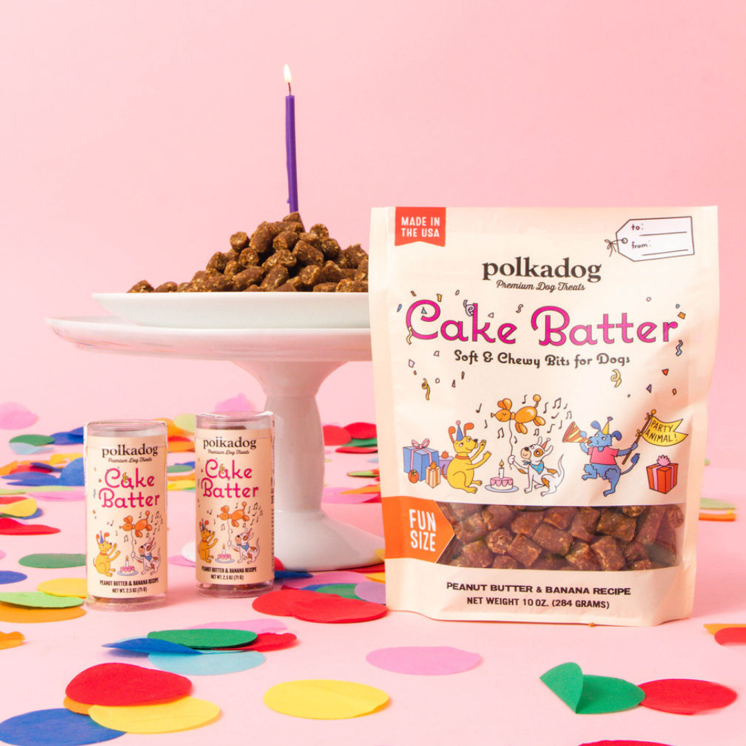 Cake Batter, Peanut Butter & Banana - 10oz - Dog Treats