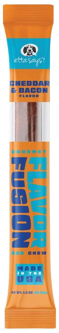 Etta Says! Flavor Fusion Dog Chew Cheese & Bacon 1.5oz