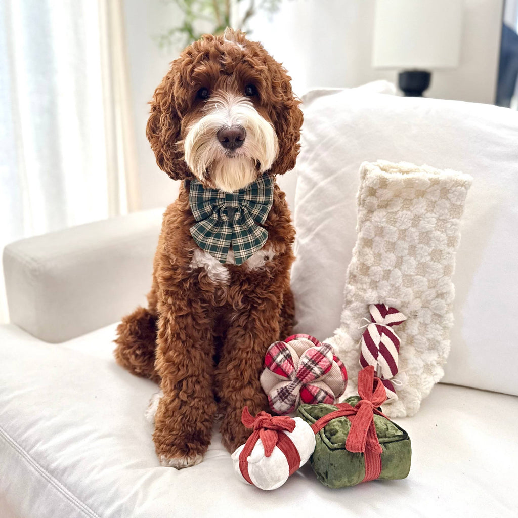 FLANNEL MONTI // ENRICHMENT DOG TOY // HOLIDAY