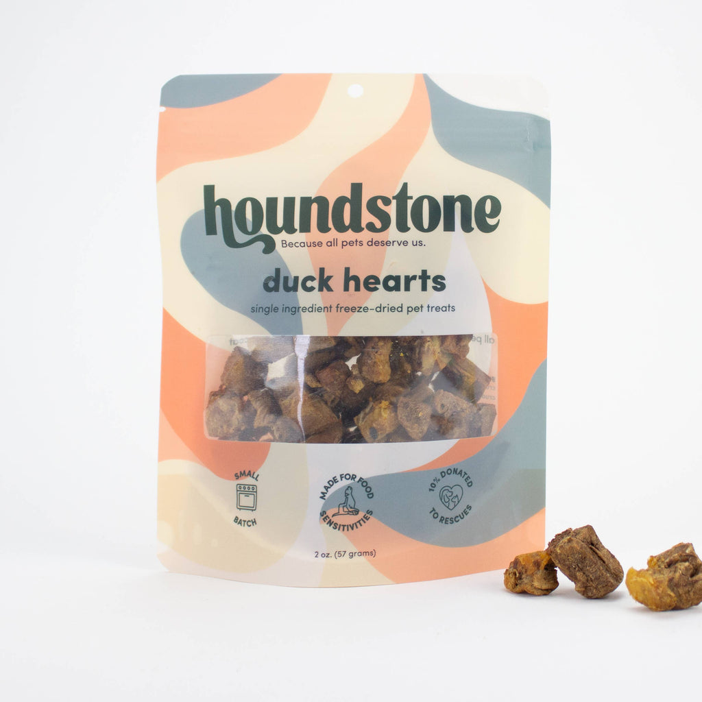 Freeze Dried Duck Hearts