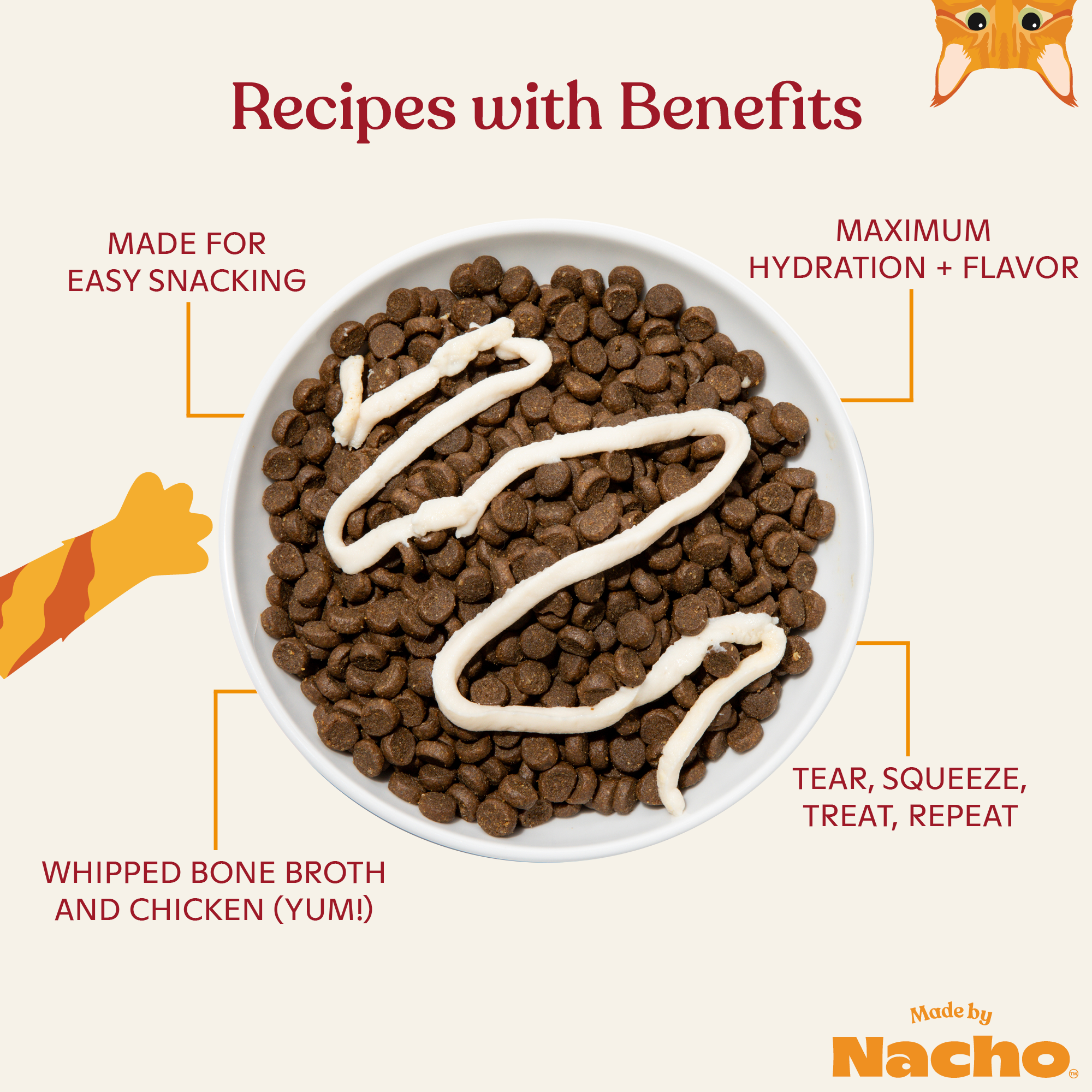 Lickable Mousse Treats Chicken Recipe