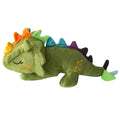 SnugArooz Drowsy the Dragon Plush Dog Toy Green 14"