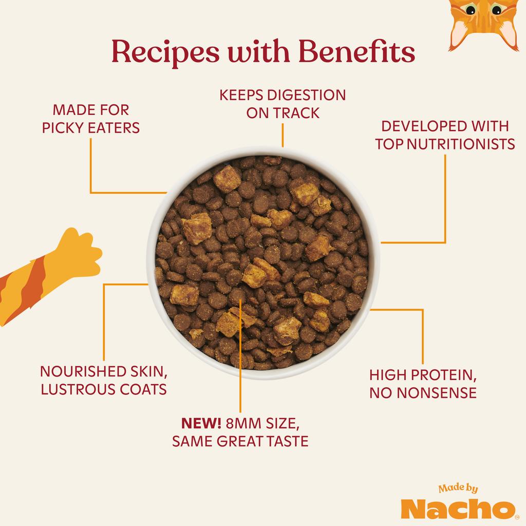 Chicken, Duck, & Quail Kibble: 4 lb Bag