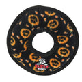 Tuffy Holiday Medium Ring Pumpkin, Durable Squeaky Dog Toy