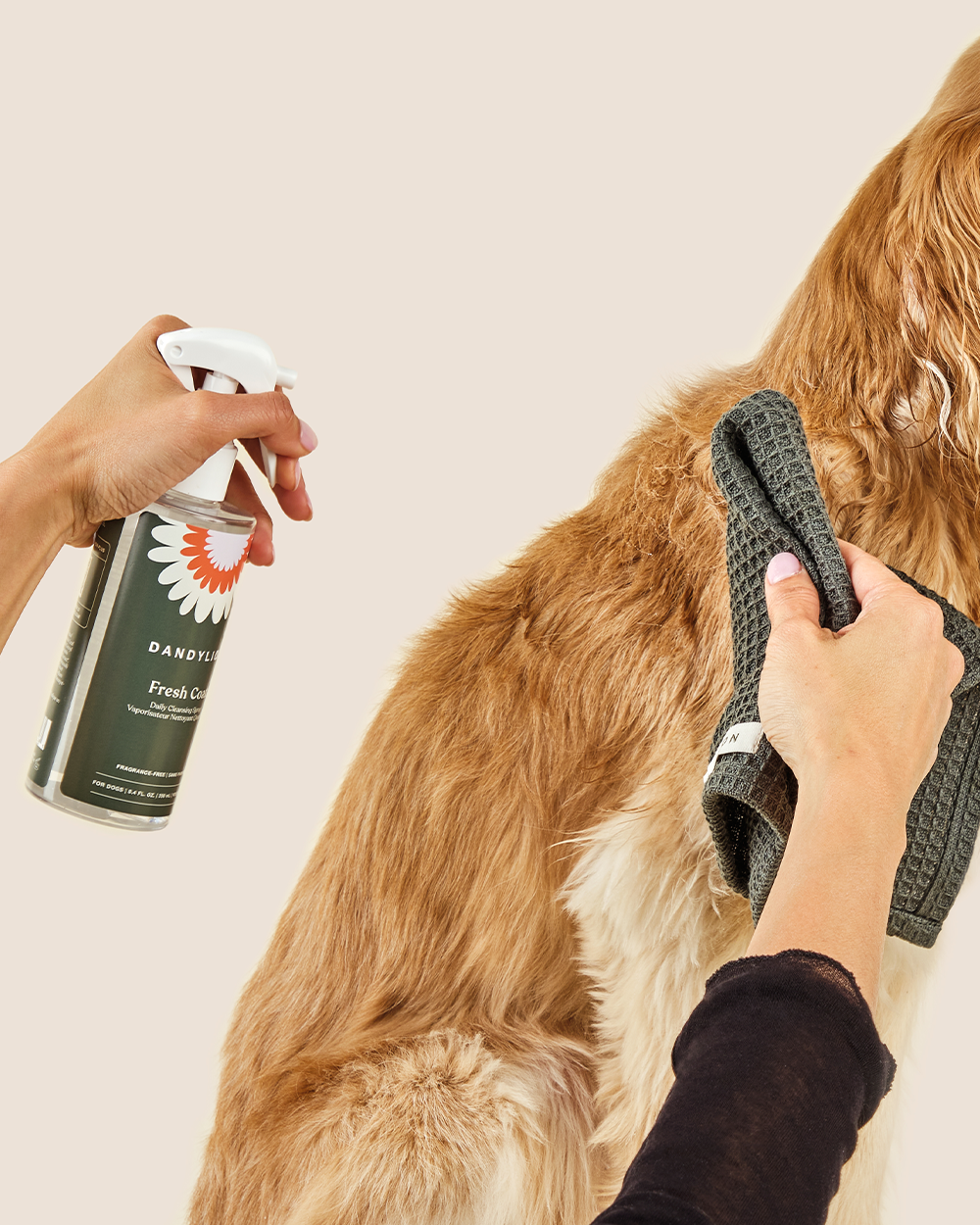 Fresh Coat Daily Cleansing Spray | Waterless No-Rinse Shampoo
