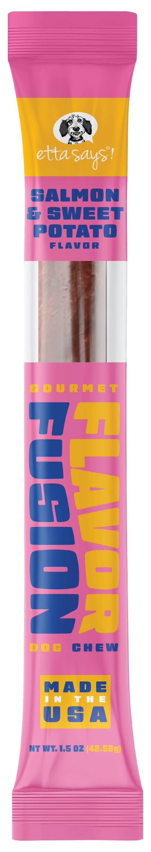 Etta Says! Flavor Fusion Chew Salmon & Sweet Potato 1.5oz
