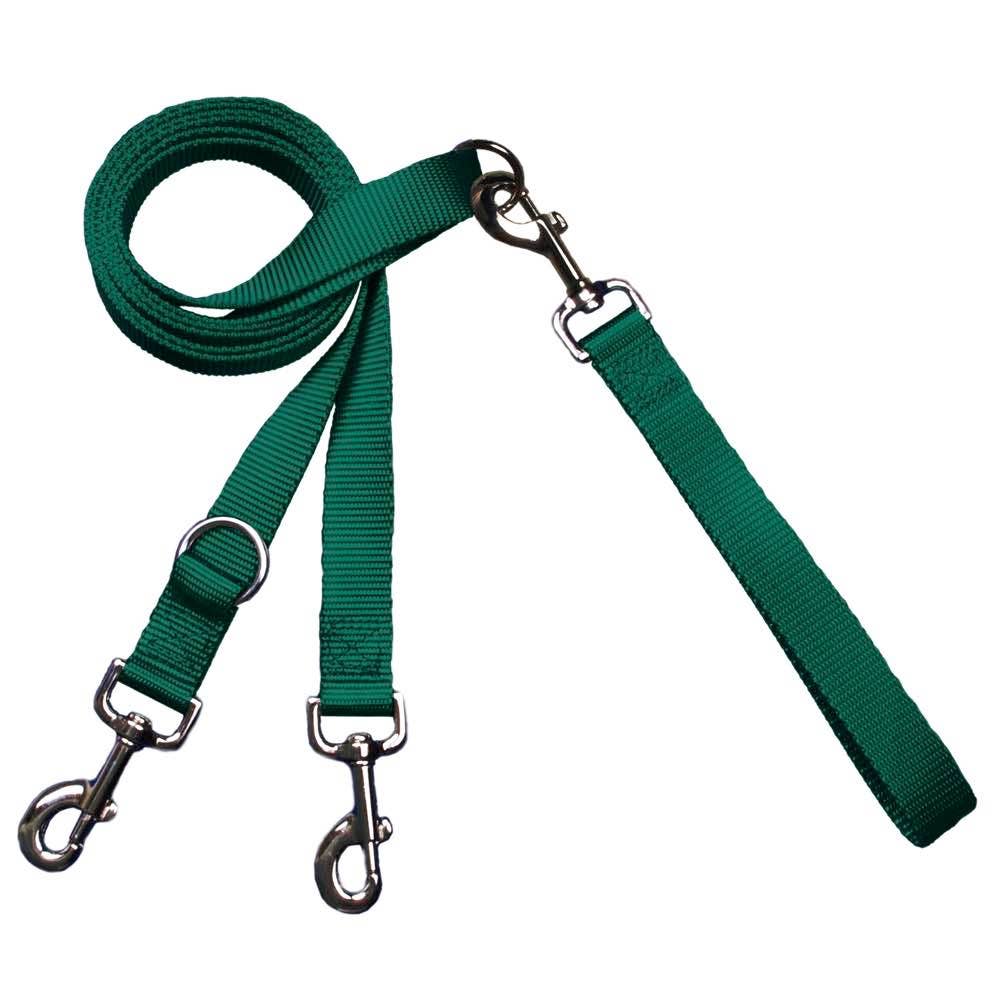 Euro Dog Leash for Freedom No-Pull Dog Harness: Raspberry / 5/8 inch