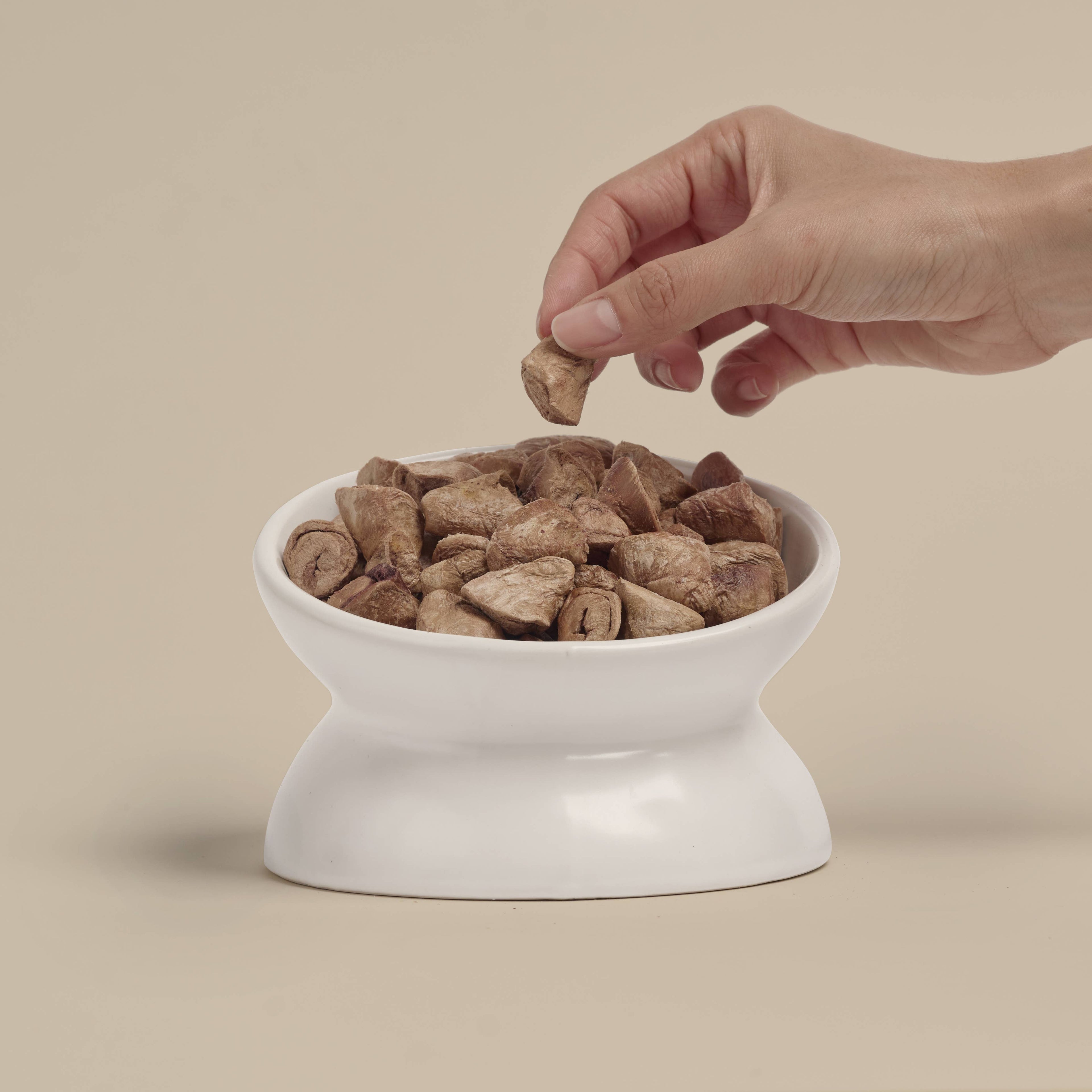 Freeze-Dried Chicken Hearts