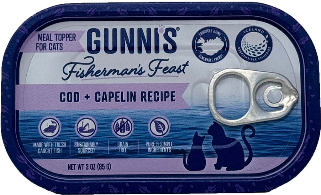 COD & CAPELIN RECIPE FOOD TOPPER FOR CATS