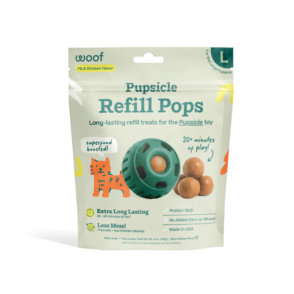 Pupsicle Pops: Beef / Extra Large
