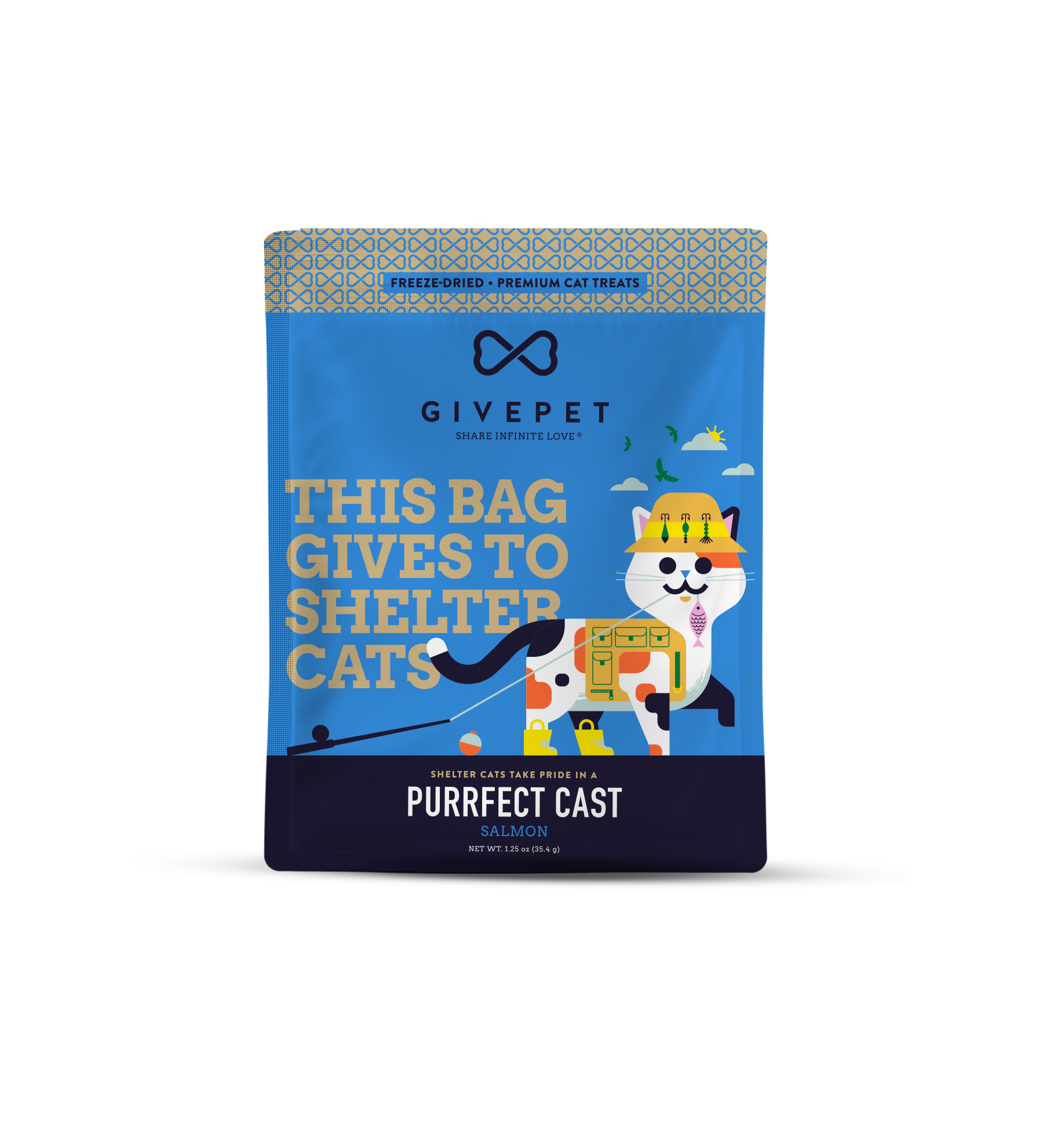 GivePet Purrfect Cast Freeze Dried Cat Treats
