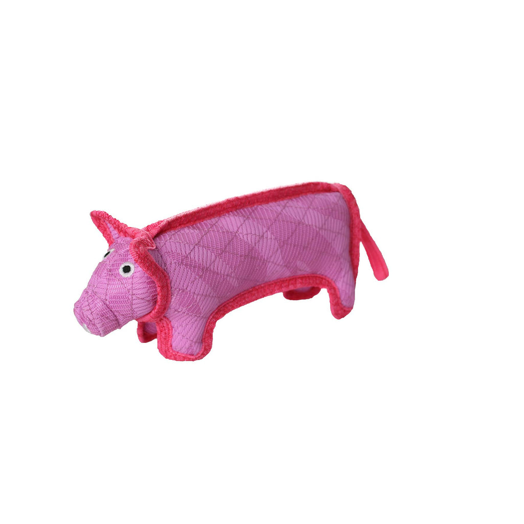 DuraForce Pig - Pink, Durable, Squeaky Dog Toy
