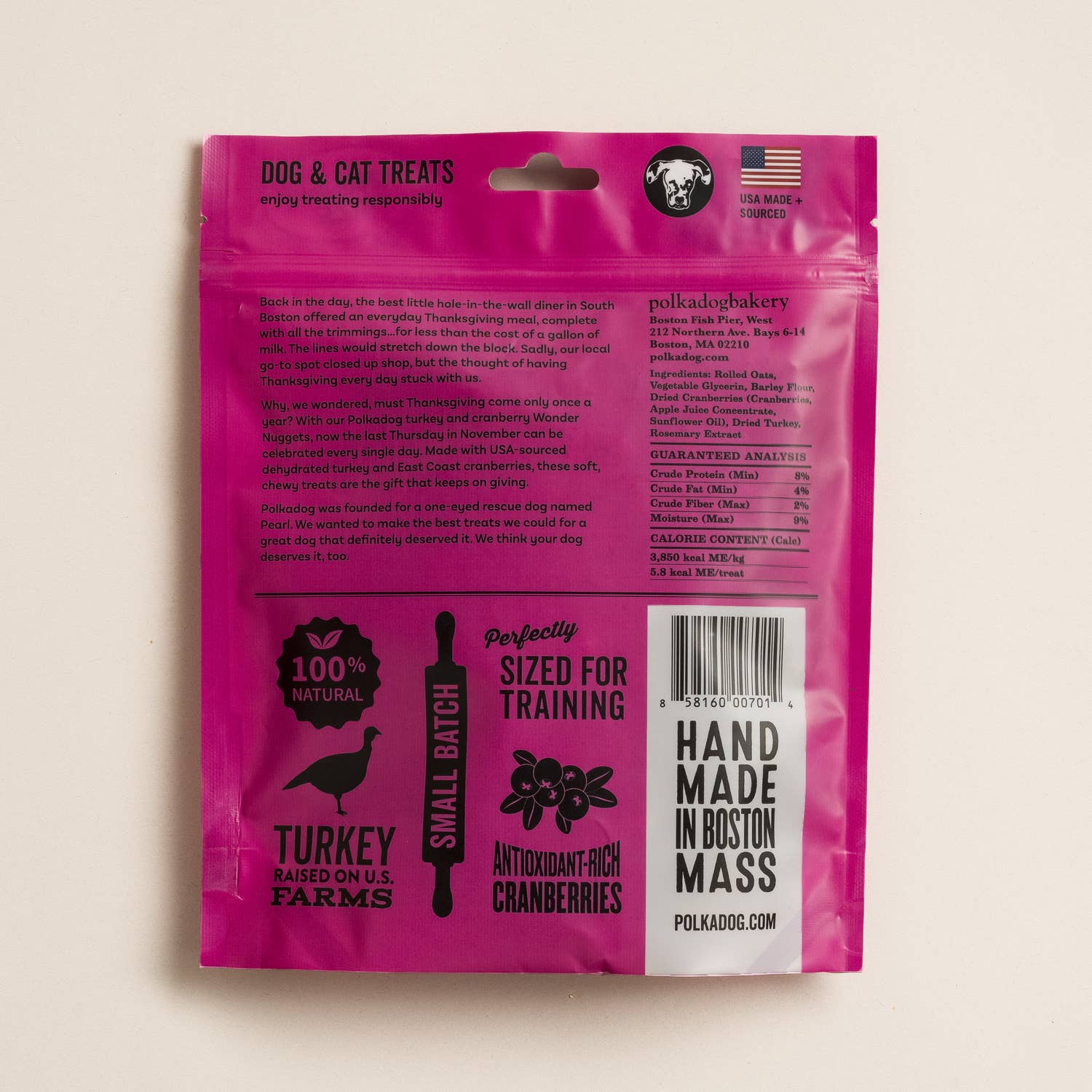 Wonder Nuggets, Turkey & Cranberry - 10oz Bag