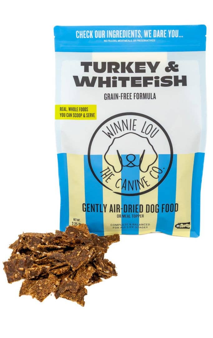 Air-Dried Dog Food - Turkey + Whitefish