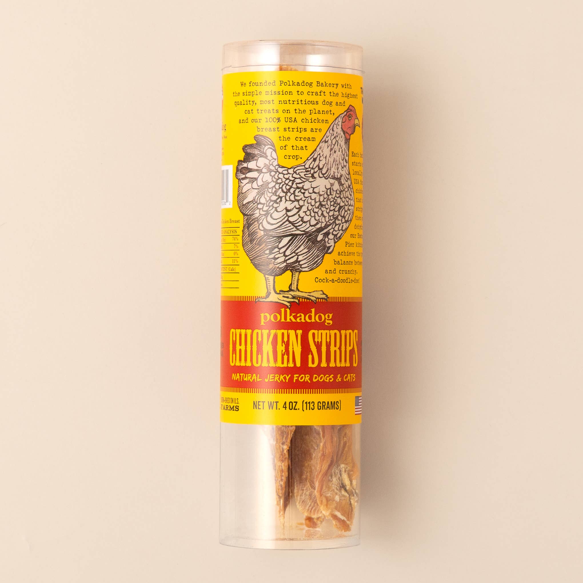 Chicken Strip Jerky Tube