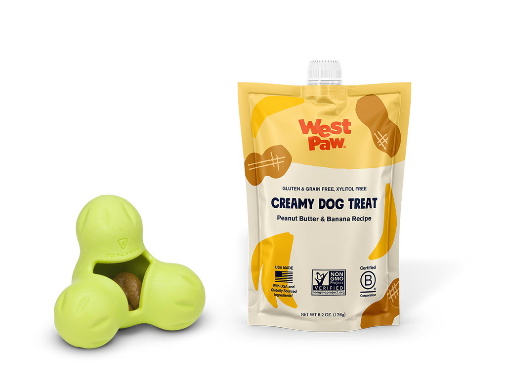 Peanut Butter & Banana Creamy Dog Treats