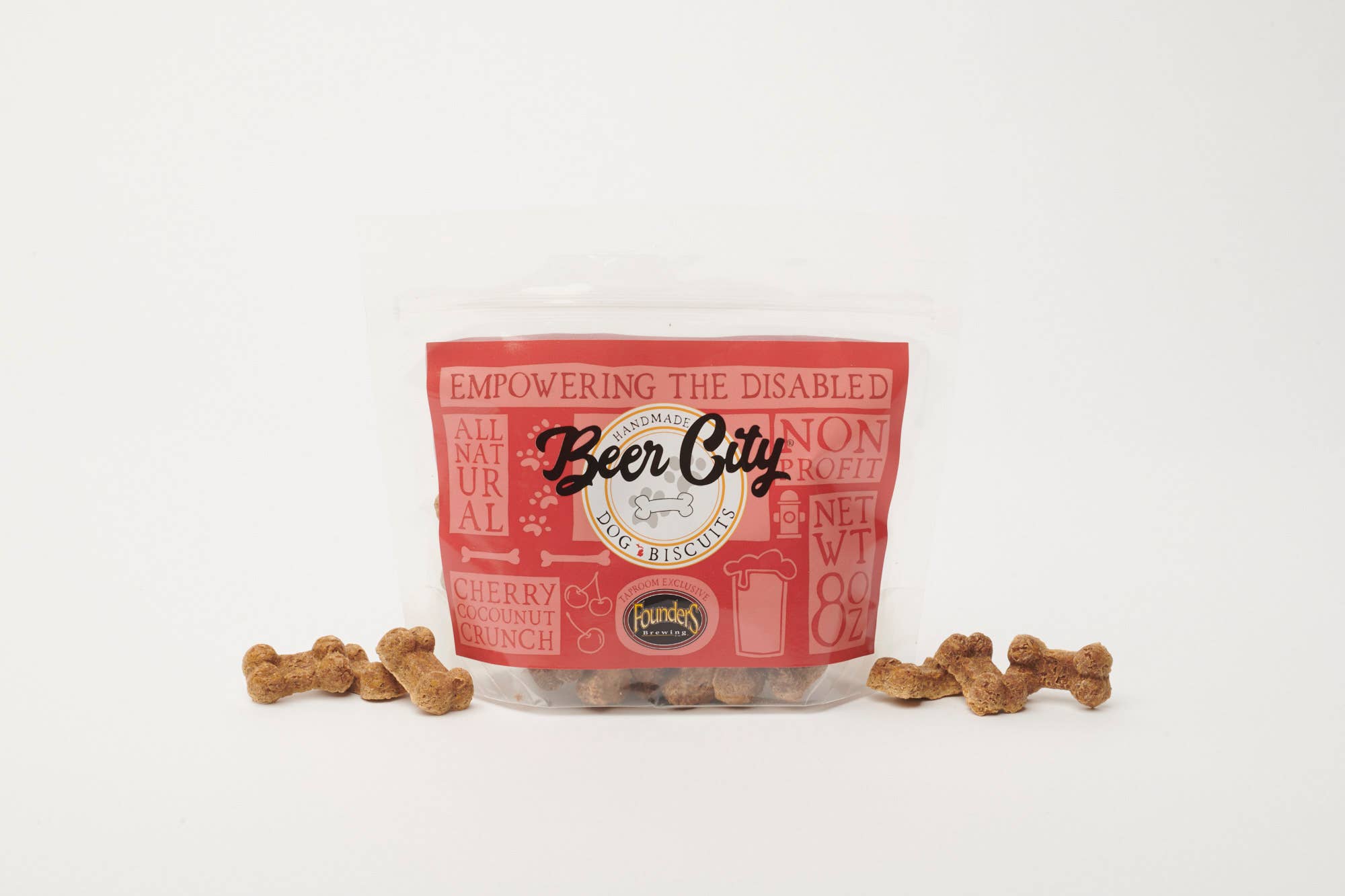 Cherry Coconut Crunch Biscuits - 8oz