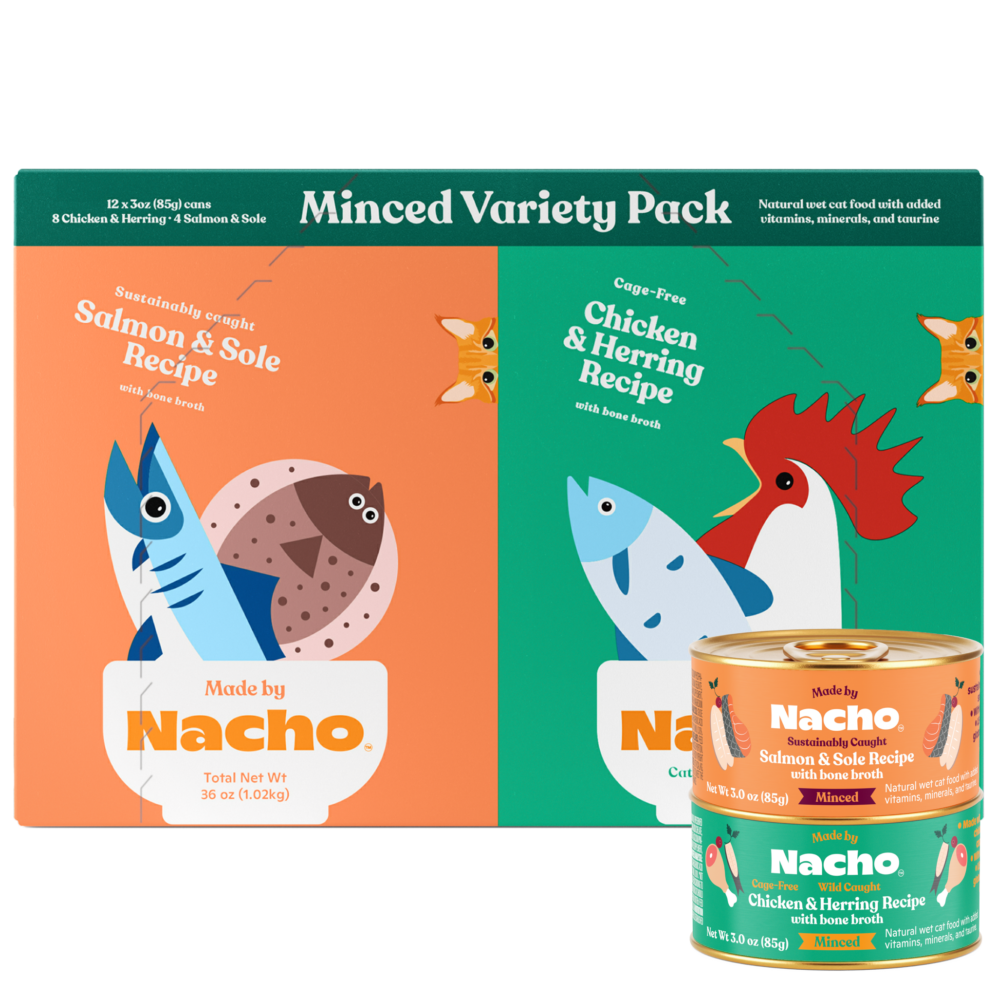 Minced Canned Variety - 3.0 oz