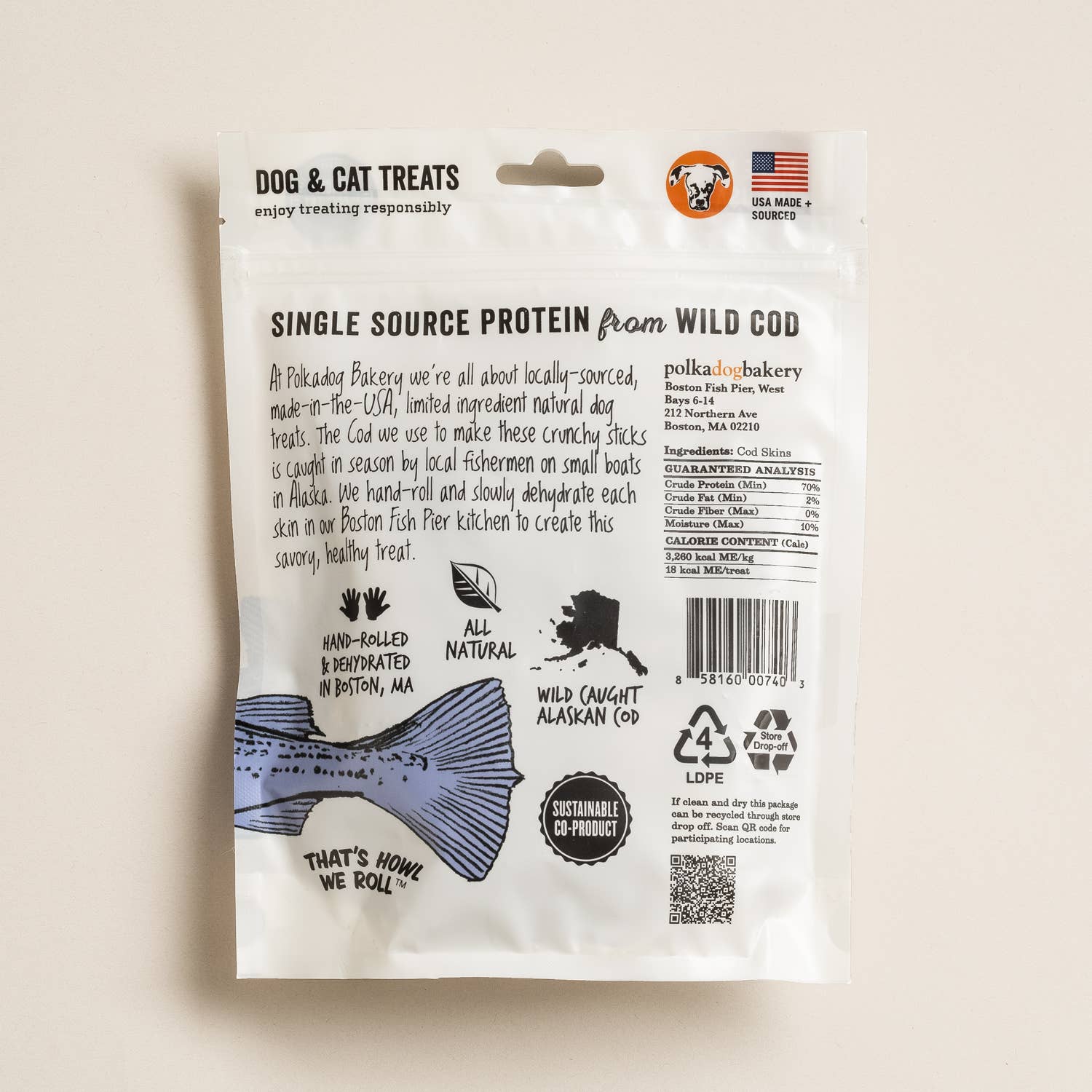 Cod Skin Shorties - 2oz Bag