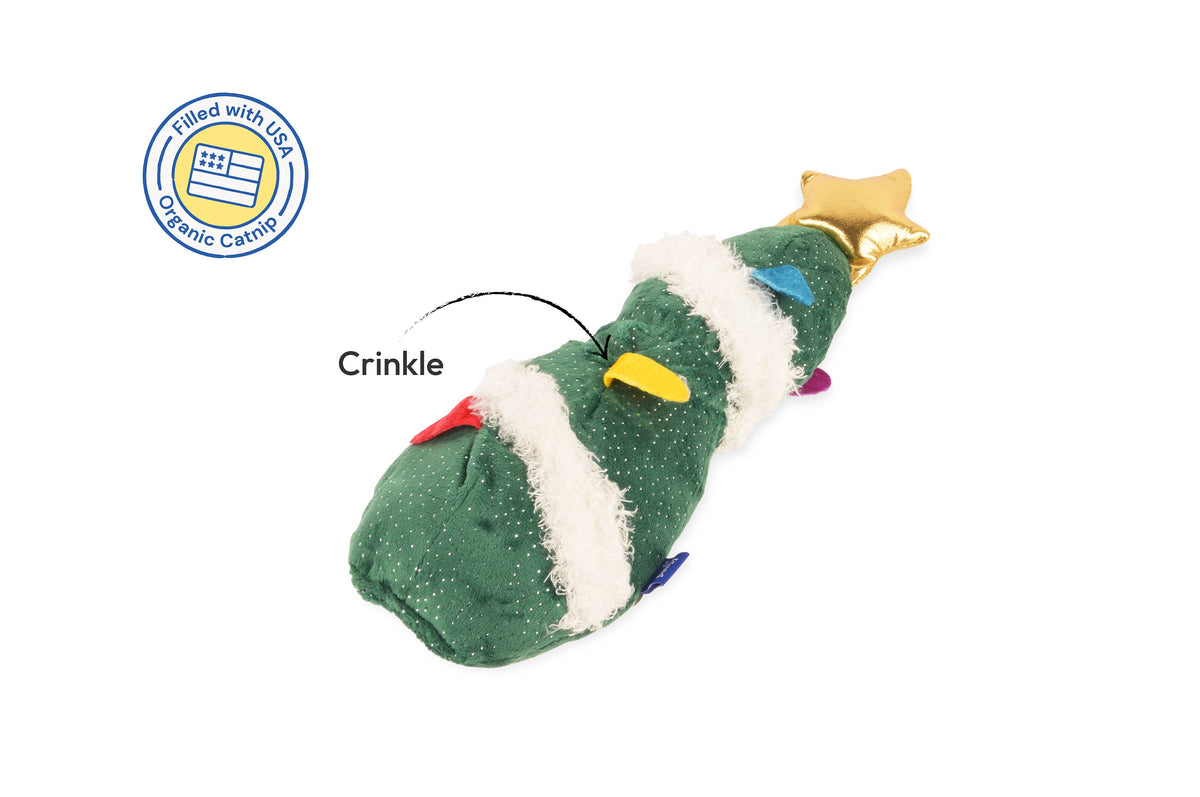 Feline Frenzy Kicker Toy - O Christmas Tree