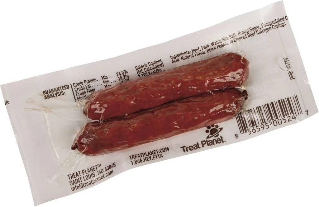 Etta Says! Sausage Link Beef Dog Chew 1.25oz