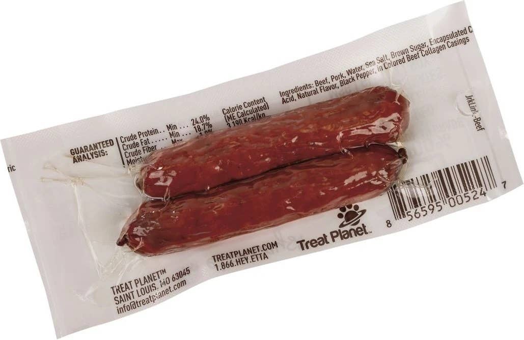 Etta Says! Sausage Link Beef Dog Chew 1.25oz