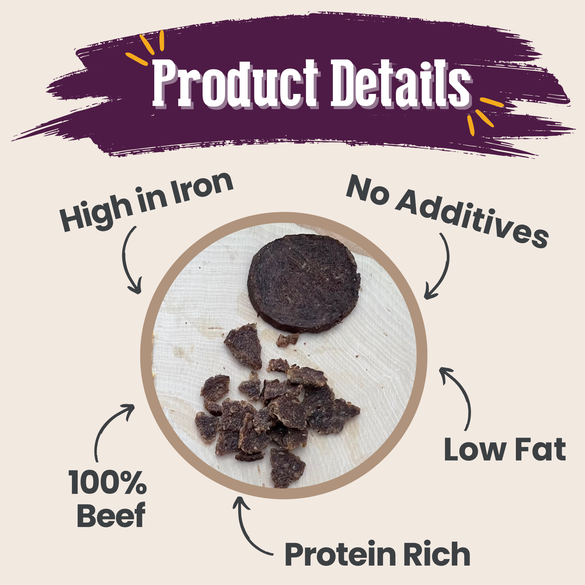 Beef Crumbles Cat Treats
