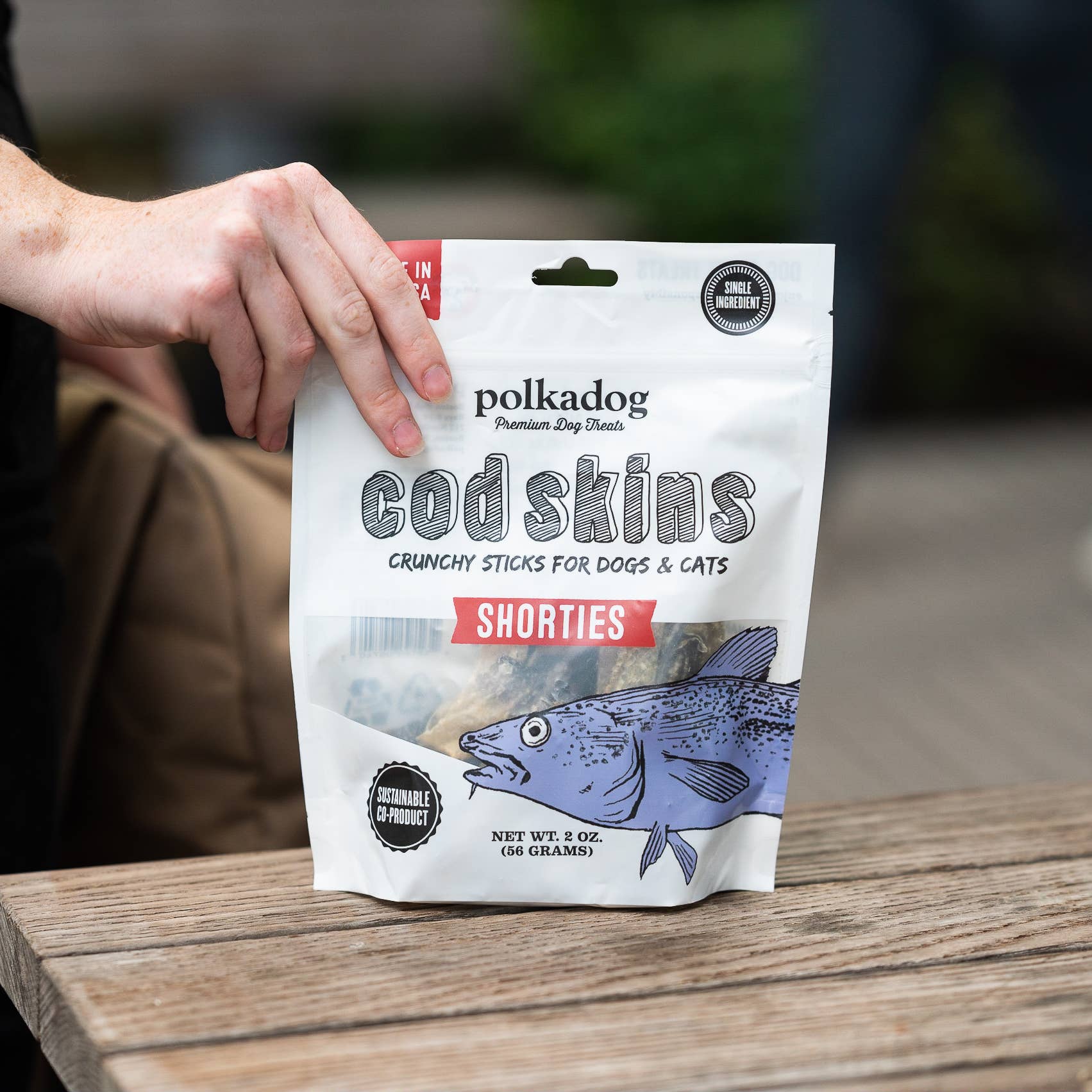 Cod Skin Shorties - 2oz Bag