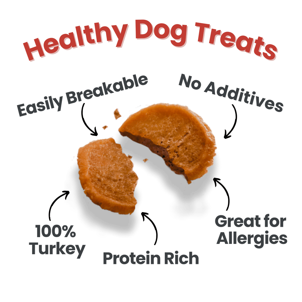 Turkey Chips Dog Treats: 12oz