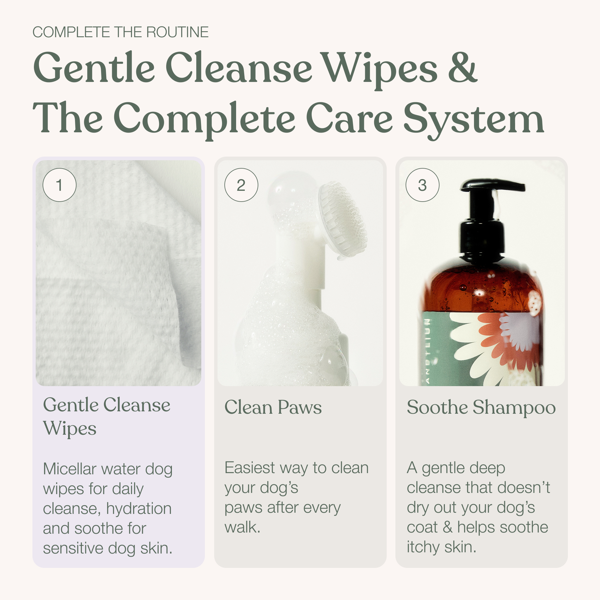 Gentle Cleanse Dog Wipes - 30 Wipes